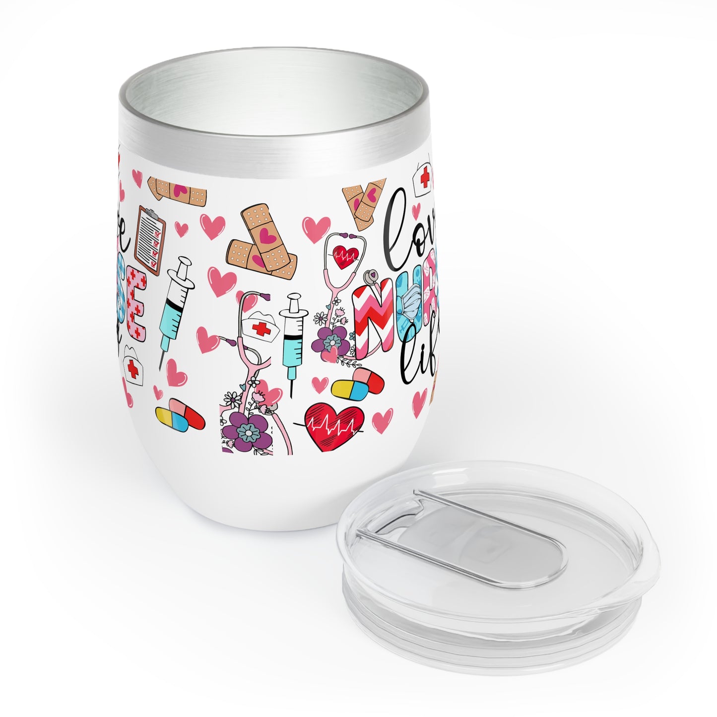Nurse Life Wine Tumbler