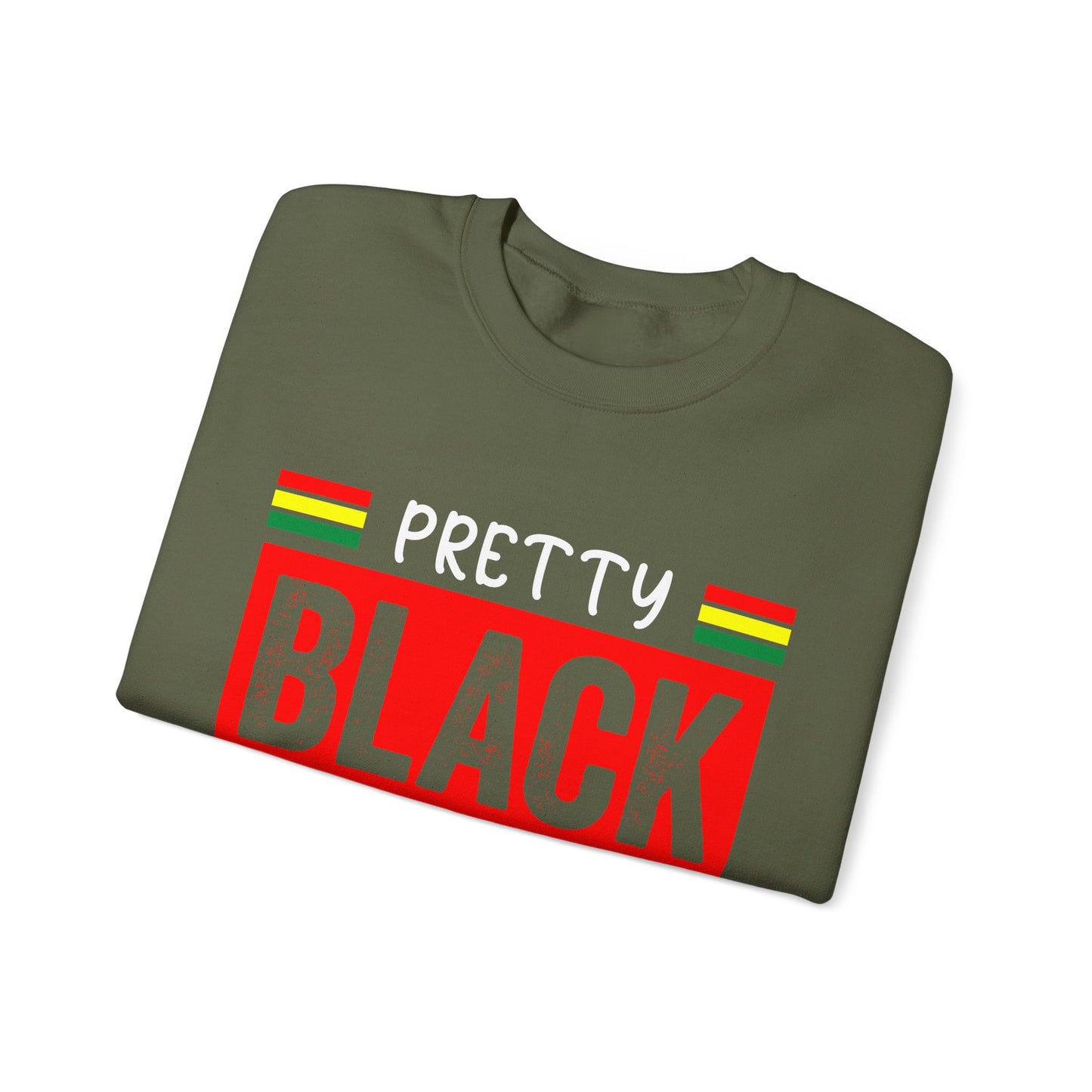 Pretty Black and Educated Crewneck Sweatshirt