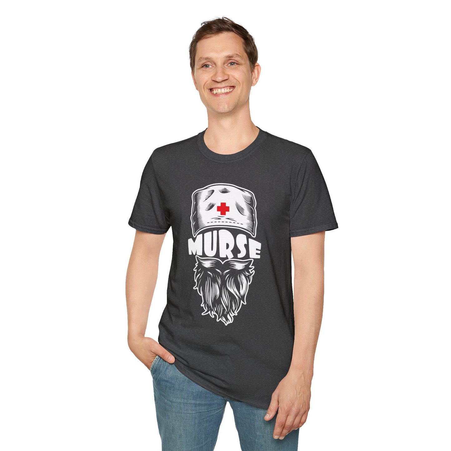 Male Nurse Support Softstyle T-Shirt