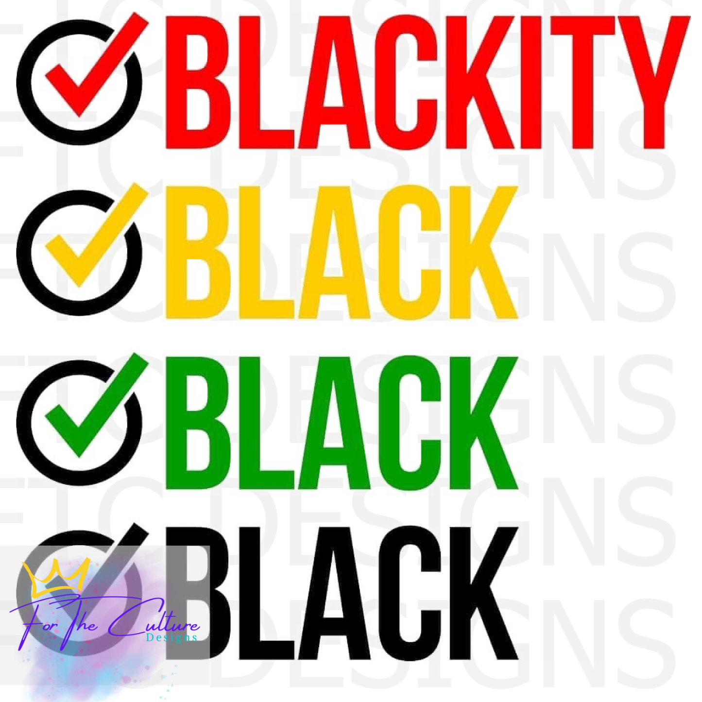 Blackity Black Black Black T-shirt