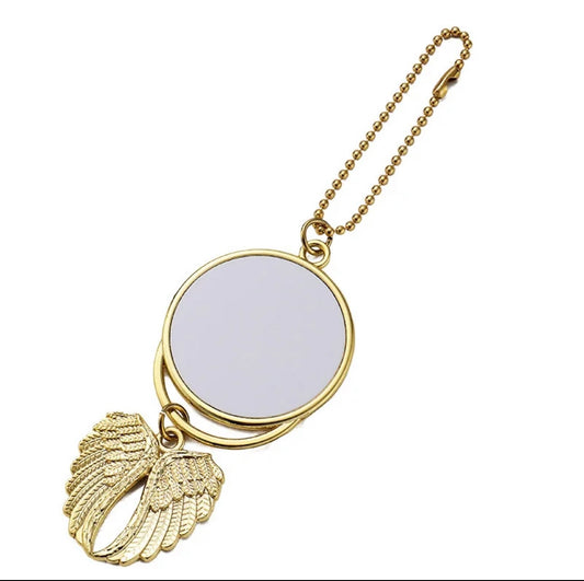 Angel Wings car charm