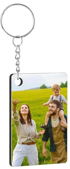 Square keychains