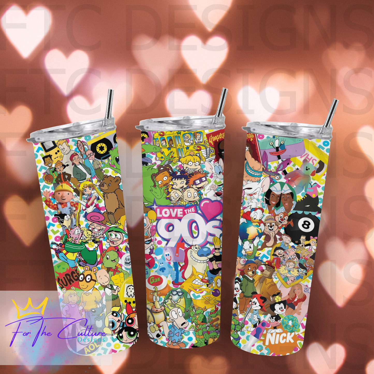 I love the 90s tumbler