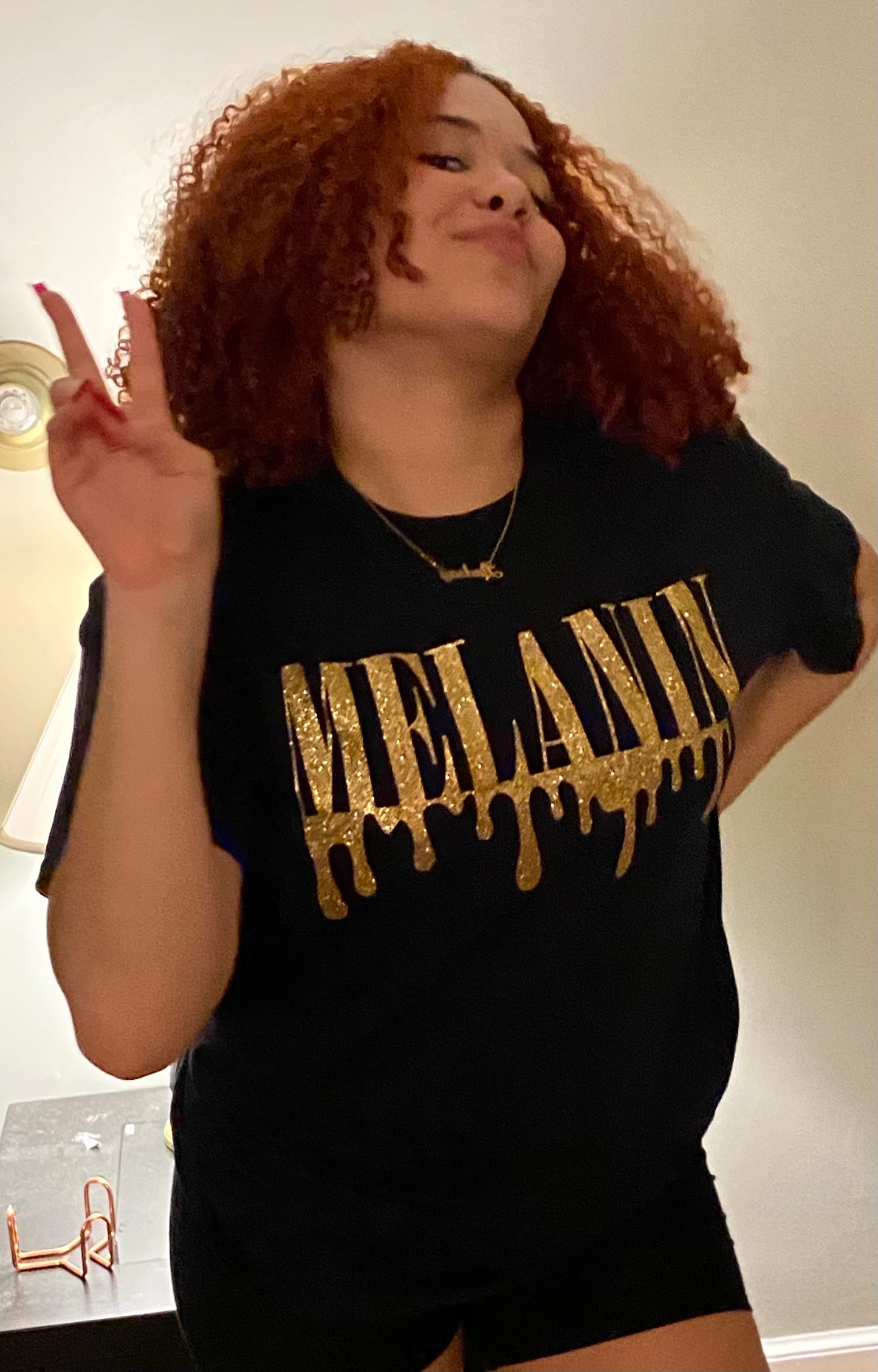 Melanin drippin t-shirt