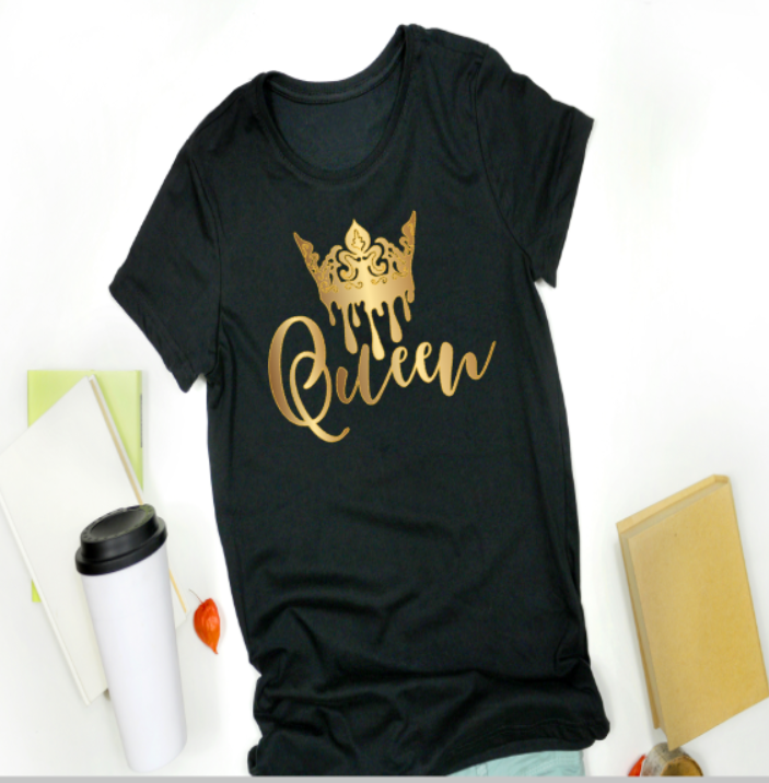 Crown dripping Queen t-shirt