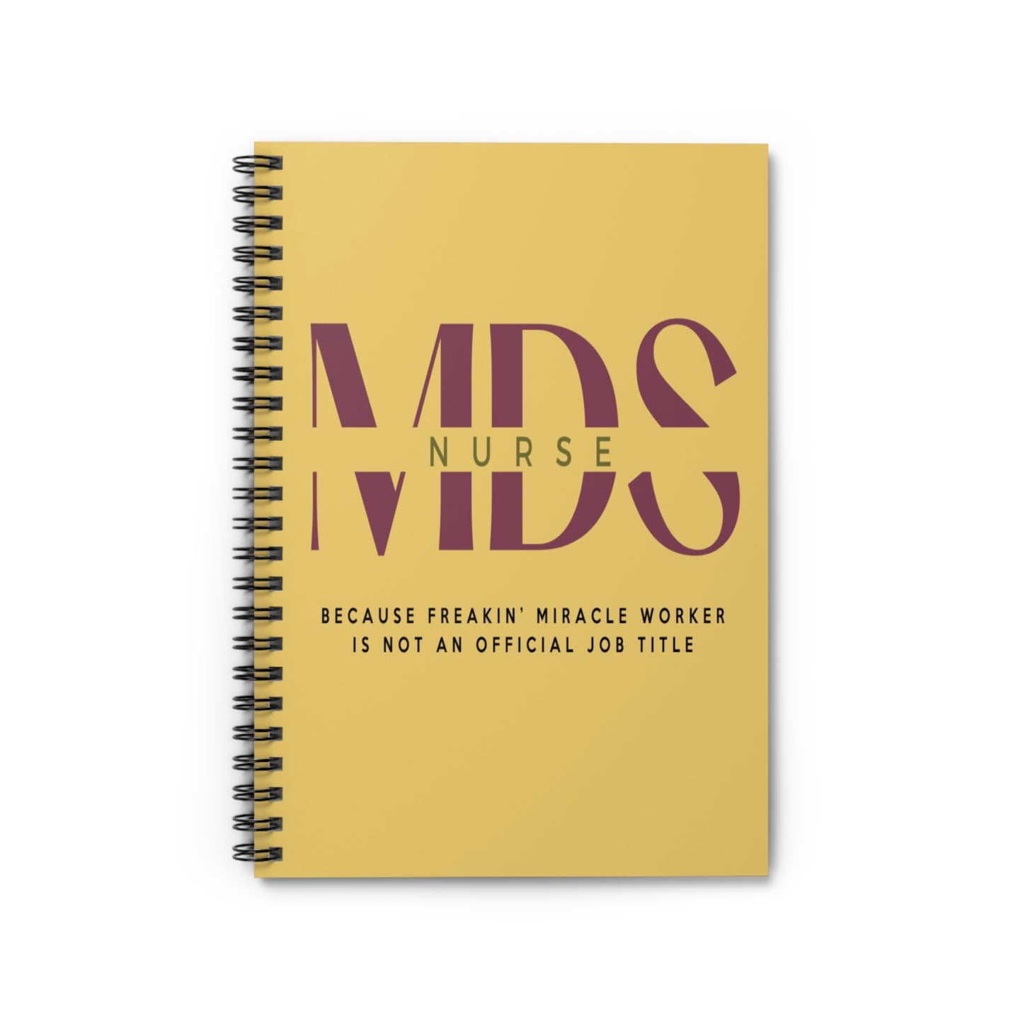 Spiral Notebook - MDS Nurse Support