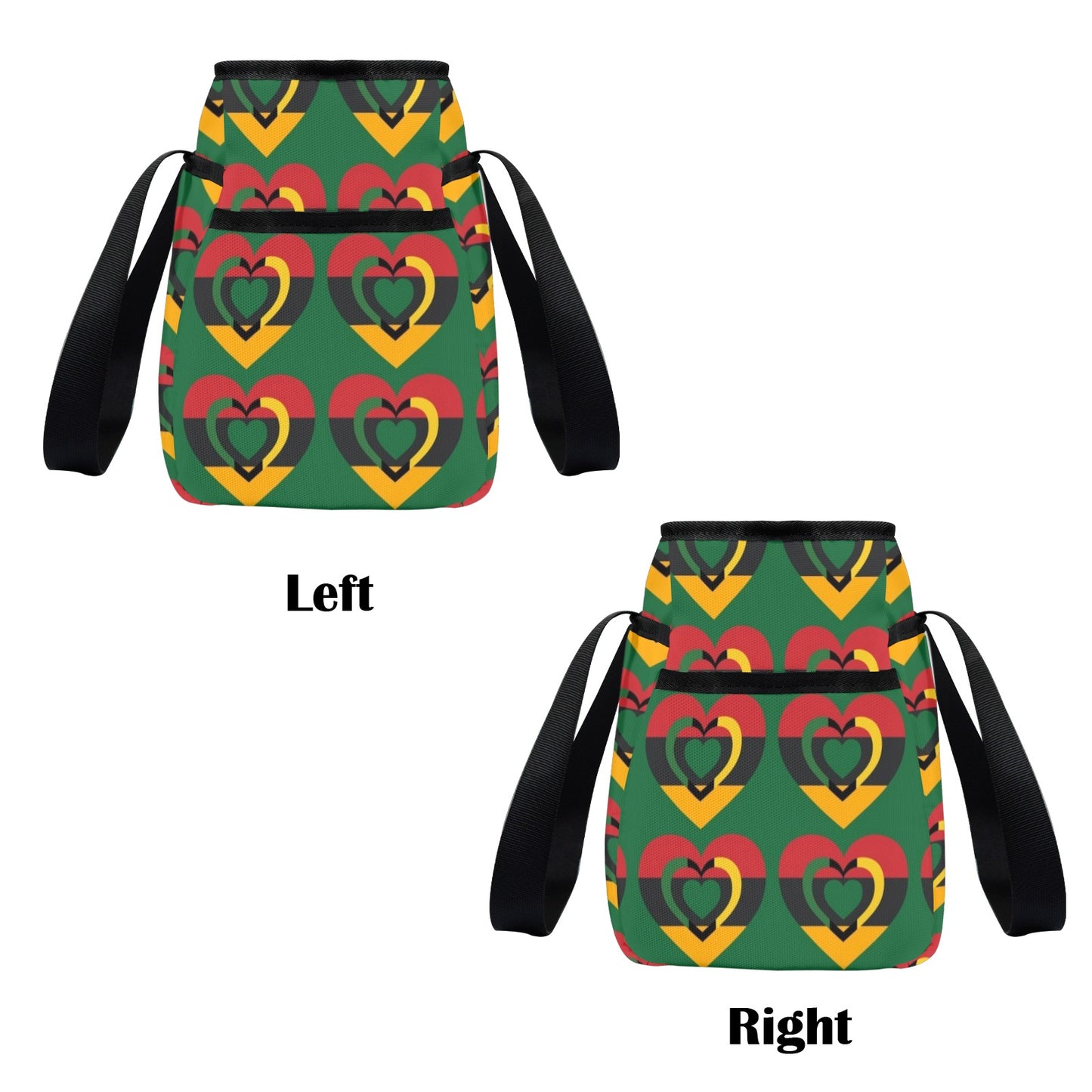 African Print Large Capacity Tote Bag