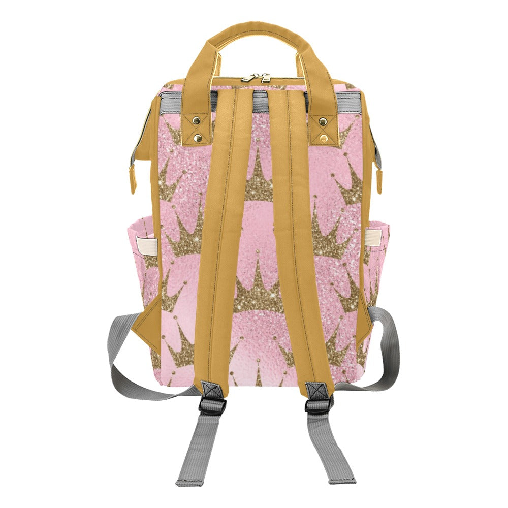 PEEK-A-BOO-PRINCESS diaper bag Multi-Function Diaper Backpack/Diaper Bag (Model 1688)