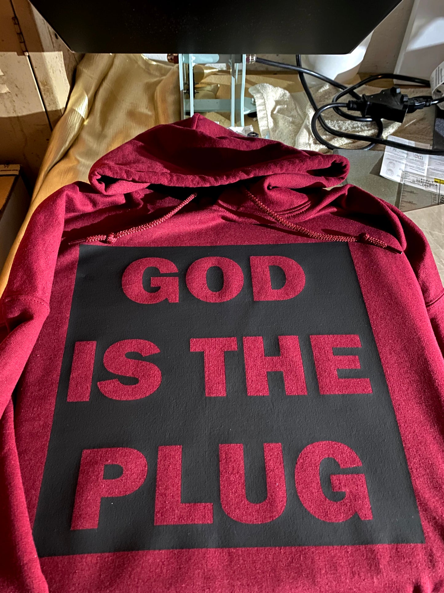 GOD IS THE PLUG hoodie